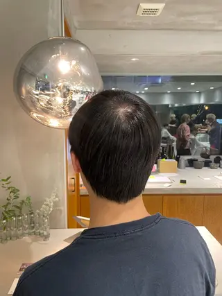 カラー メンズ porto まなみのヘアスタイル