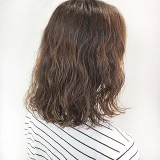 ミディアム パーマ ショート/ボブ🌿 大野ちかのヘアスタイル