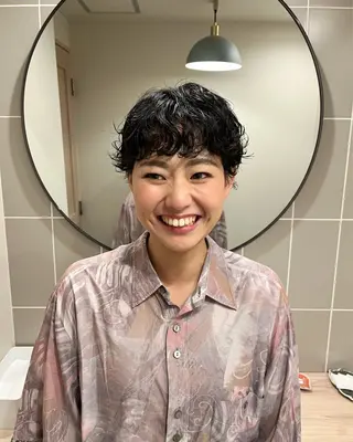 ショート FILMS所属・宮城 星のヘアスタイル