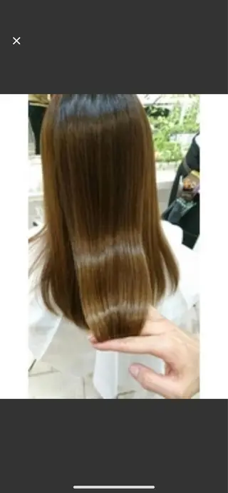 カラー 安井 友紀子のヘアスタイル