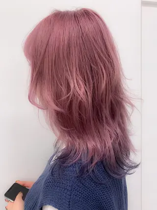 セミロング 【美容室が苦手な方 専問美容室】MIHOのヘアスタイル