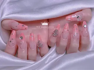 ネイル 長さだし専門店 M2　rikaのネイルデザイン