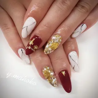 ネイル She nail studio 原宿所属・パラジェル有/ スカルプ/mahoのネイルデザイン