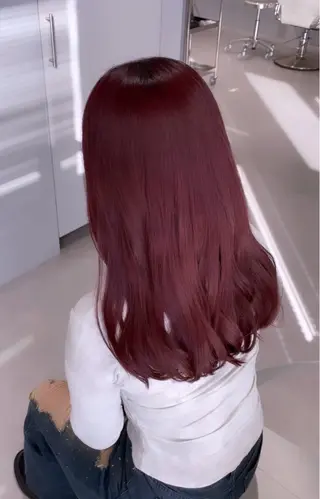 ロング カラー YURI 🎀🫧のヘアスタイル