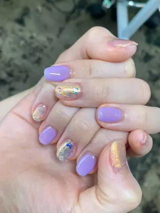 ネイル ♱˖⁺ 𝒎𝒐𝒑𝒊 ⁺のネイルデザイン