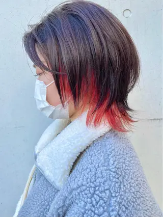 ショート もにか🌞原宿/渋谷 🌝ブリーチカラーのヘアスタイル