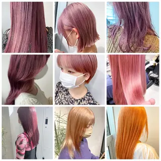 ロング 🌈モテ色 村上のぶきのヘアスタイル