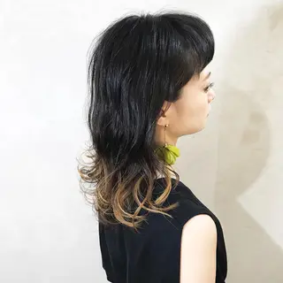 ミディアム カラー 💎髪質改善💎 デザイナーshinのヘアスタイル