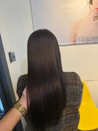 セミロング 縮毛矯正/レイヤー カット⭐️SHOTAのヘアスタイル