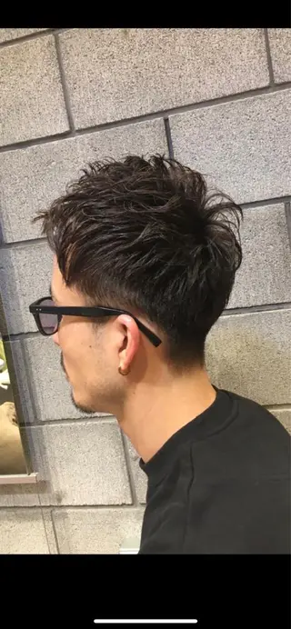 メンズ 近 沙織のヘアスタイル