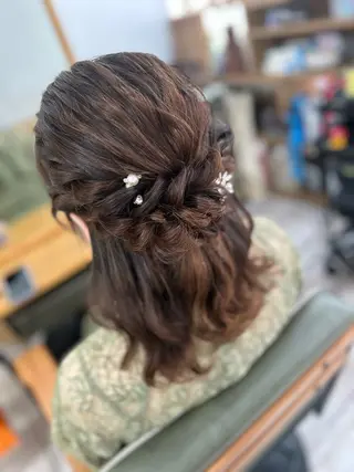 セミロング 永澤 一輝のヘアスタイル