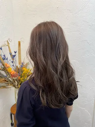 ロング カラー fuu。。。銀座所属・美髪質改善✨ 縮毛矯正✨HIDEのヘアスタイル