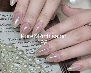 ネイル Pure&Rich Nailのネイルデザイン