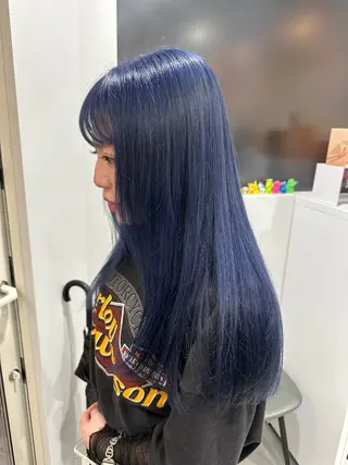 ロング 💜透明感カラー🌈 /森絵美莉⛄️❄️のヘアスタイル