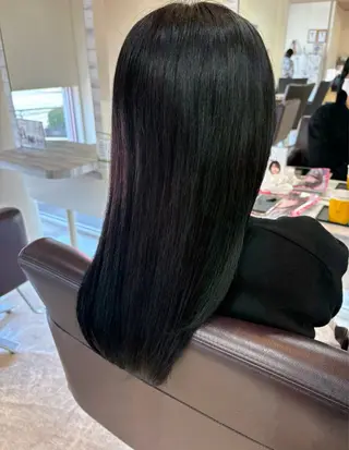 ロング 桜井 陸のヘアスタイル