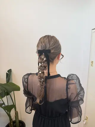 ヘアアレンジ eclat hair's BEAU group所属・吉川 莉央のヘアスタイル