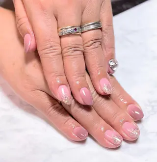 ミディアム Salon de gypsophileのネイルデザイン