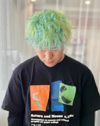 ショート カラー メンズ メンズ特化美容師/ NANA/中屋真之介のヘアスタイル