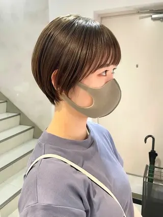 ショート 丸みショート/新宿 /みづき🐏のヘアスタイル