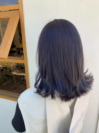 セミロング 山本 知佳のヘアスタイル