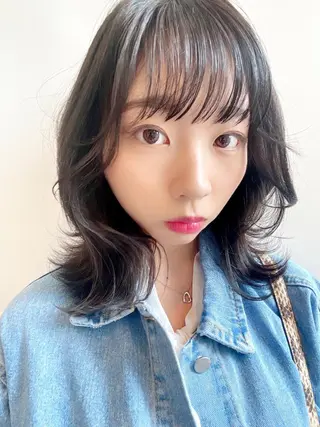 ミディアム ♡大人カワイイ hair♡徳井はやとのヘアスタイル