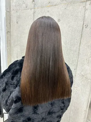 ロング カラー すぐ巻ける縮毛矯正 🍀勝倉　麗のヘアスタイル