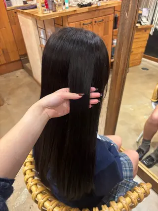 ロング カラー 横浜/金沢文庫/ はらだみさきのヘアスタイル