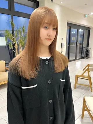 ロング カラー miku/ 透明感カラーのヘアスタイル