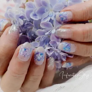 ネイル infinity skyのネイルデザイン