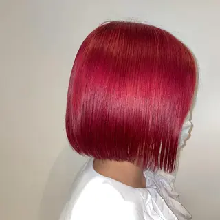 ミディアム ブリーチカラー特化 碇　英朗のヘアスタイル