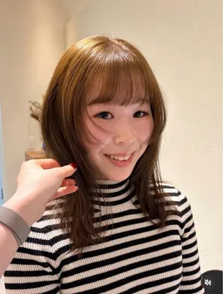 カラー Yiye神宮前店所属・kuraoka sara🎶のヘアスタイル