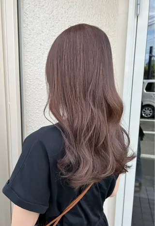 セミロング カラー miri.. 久留米のヘアスタイル