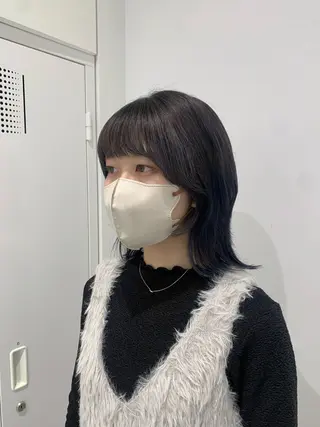 ミディアム カラー 暖色カラー🌼 rinka🌼のヘアスタイル