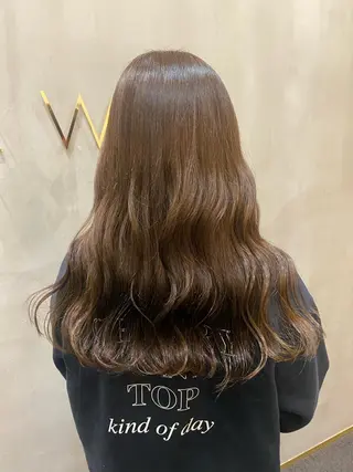 ロング カラー 韓国×髪質改善カラー 💎hinaのヘアスタイル