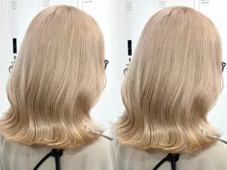 セミロング カラー ハイトーン職人 RIKU🎈のヘアスタイル