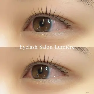 マツエク・マツパ Lumiére 鈴木咲良のマツエク・マツパデザイン