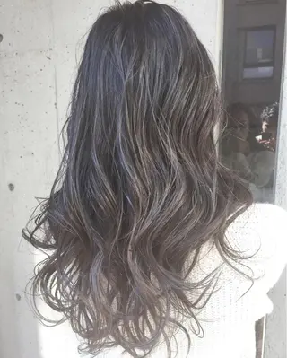 ショート ミディアム セミロング ロング カラー パーマ ヘアアレンジ メンズ キッズ ネイル マツエク・マツパ 韓国風×透明感カラー 髪質改善オタベシンヤのヘアスタイル