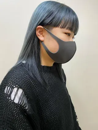 セミロング カラー ヘアアレンジ サカグチユキナ 【tocca】のヘアスタイル