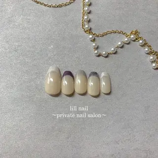 ミディアム pllia beautyのネイルデザイン