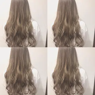 ロング カラー レイヤーカット匠 イソザキノリユキのヘアスタイル