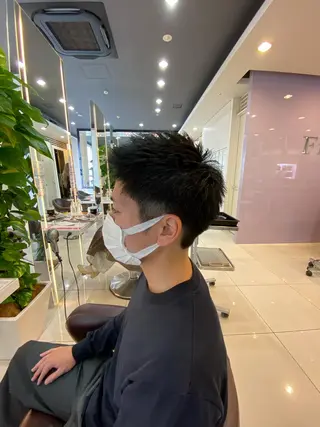 ショート メンズ メンズサロン/戸塚駅 東口3分/冨田大輝のヘアスタイル