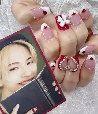 ネイル La neige* yuki 🥯🍑のネイルデザイン