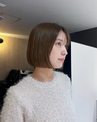 ショート 中田 姫歌のヘアスタイル
