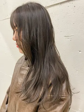 ロング カラー tama /カットモデルのヘアスタイル