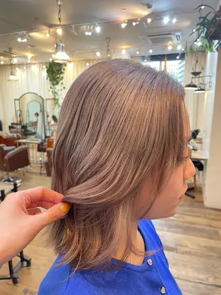 ミディアム 似合わせカット‪// 鶴我万唯華のヘアスタイル