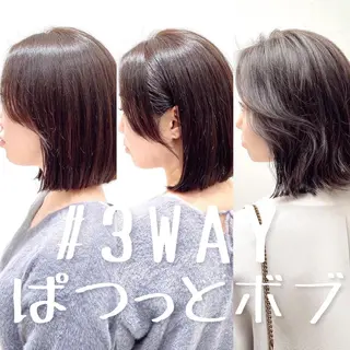 ミディアム 韓国くびれレイヤー 🇰🇷はづきのヘアスタイル