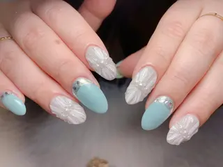 ネイル MiKi Nai池袋 長さだし得意のネイルデザイン