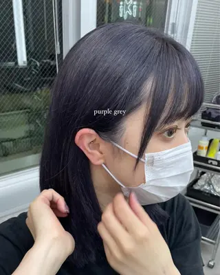 ミディアム カラー 💈メンズ/パーマ 💈中目黒/谷のヘアスタイル