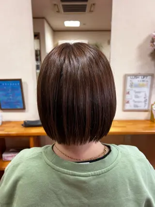 ショート みのり美容室所属・かぁちゃん美容師 橋本のヘアスタイル