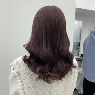 セミロング カラー 渋谷指名1位💖 カラーの達人❣️のヘアスタイル